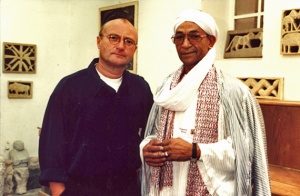 Phil Collins und Mohamed, Foto: Schlesische 27